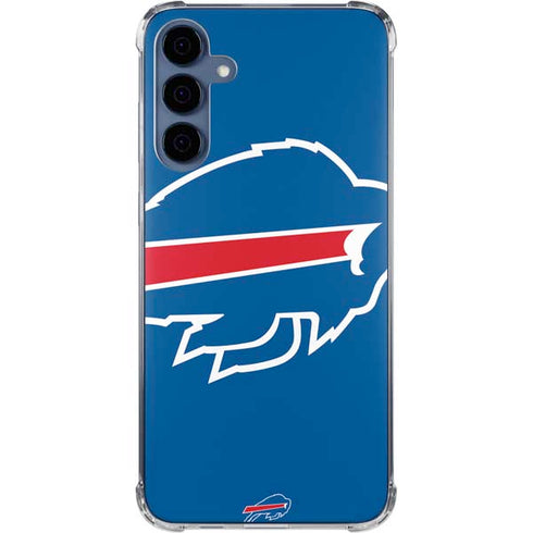 NFL Buffalo Bills Large Logo Galaxy A55 5G Clear Case
