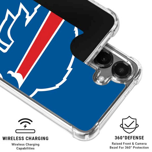 NFL Buffalo Bills Large Logo Galaxy S26 Plus Clear Case