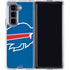 NFL Buffalo Bills Large Logo Galaxy Z Fold5 5G Clear Case