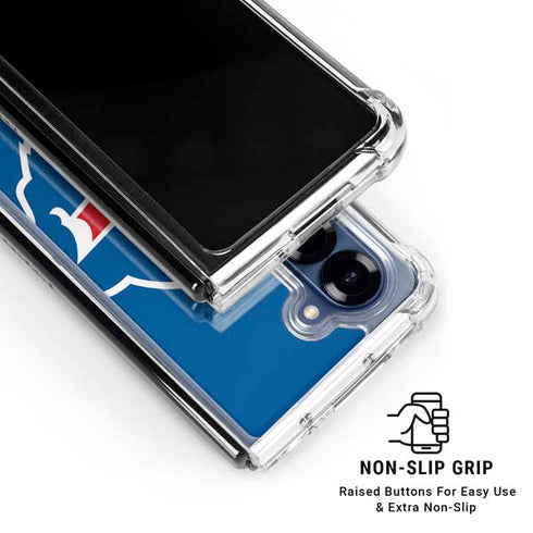 NFL Buffalo Bills Large Logo Galaxy Z Fold6 Clear Case