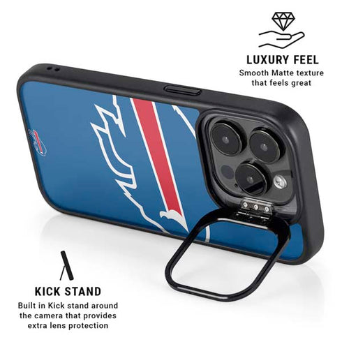 NFL Buffalo Bills Large Logo iPhone 13 Pro Max Kickstand Case