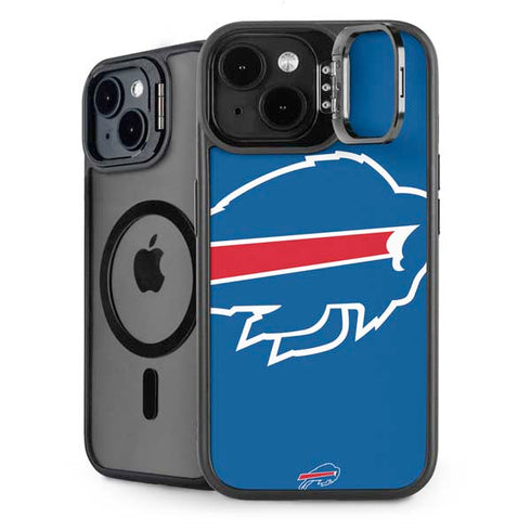 NFL Buffalo Bills Large Logo iPhone 15 Plus Kickstand Case