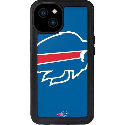 NFL Buffalo Bills Large Logo iPhone 15 Plus Waterproof Case