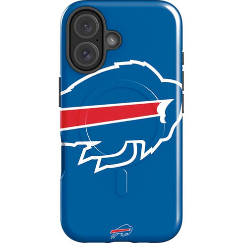NFL Buffalo Bills Large Logo iPhone 16 Magsafe Impact Case