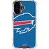 NFL Buffalo Bills Large Logo iPhone 16 Plus Clear Case