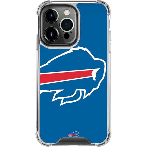 NFL Buffalo Bills Large Logo iPhone 16 Pro Clear Case