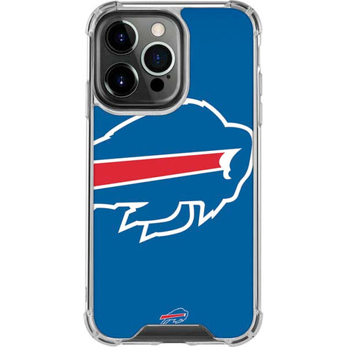 NFL Buffalo Bills Large Logo iPhone 16 Pro Max Clear Case
