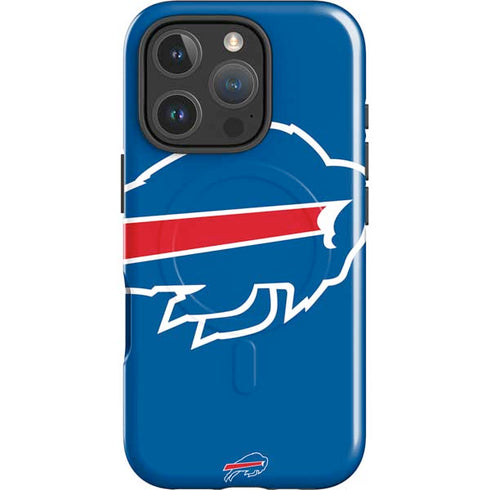 NFL Buffalo Bills Large Logo iPhone 16 Pro Max Magsafe Impact Case