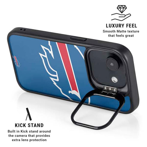 NFL Buffalo Bills Large Logo iPhone 16e Kickstand Case