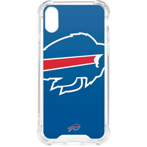 NFL Buffalo Bills Large Logo iPhone XS Clear Case