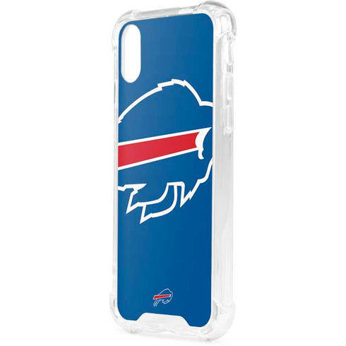 NFL Buffalo Bills Large Logo iPhone XS Clear Case