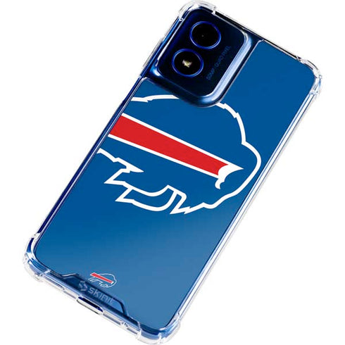 NFL Buffalo Bills Large Logo Moto G 5G (2024) Clear Case