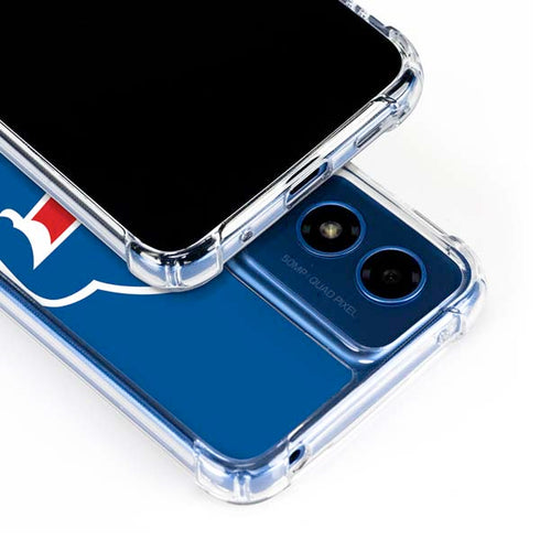 NFL Buffalo Bills Large Logo Moto G 5G (2024) Clear Case