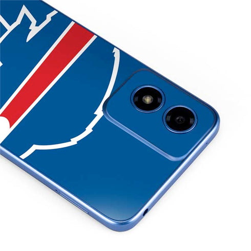 NFL Buffalo Bills Large Logo Moto G Play 4G (2024) Skin