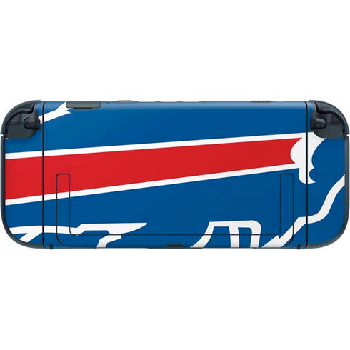 NFL Buffalo Bills Large Logo Nintendo Switch 2 (2025) with Joy-Con Skin