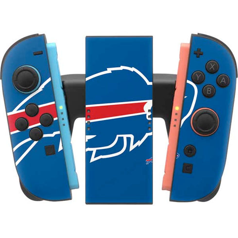 NFL Buffalo Bills Large Logo Nintendo Switch 2 (2025) Joy-Con Controller Skin