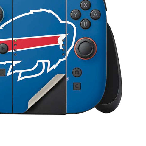 NFL Buffalo Bills Large Logo Nintendo Switch 2 (2025) Joy-Con Controller Skin