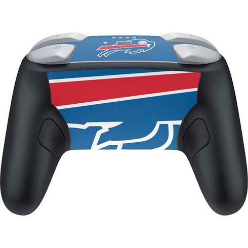 NFL Buffalo Bills Large Logo Nintendo Switch 2 (2025) Pro Controller Skin