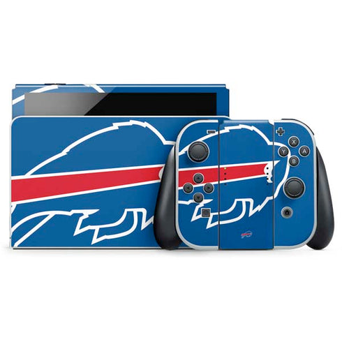 NFL Buffalo Bills Large Logo Nintendo Skins