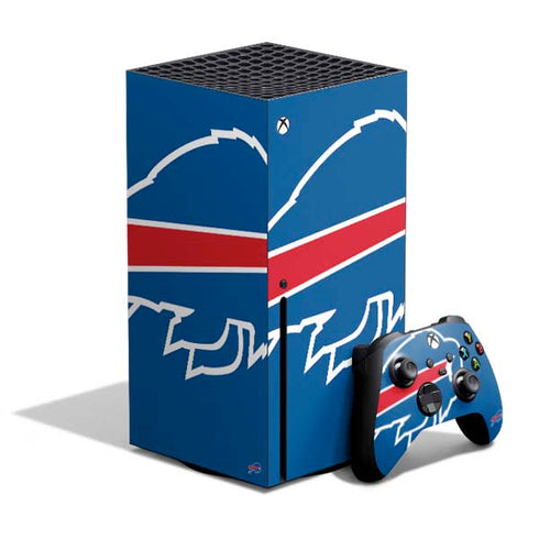 NFL Buffalo Bills Large Logo Xbox Series X Bundle Skin