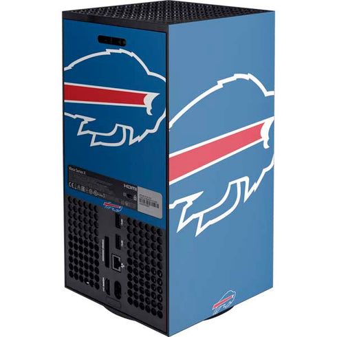 NFL Buffalo Bills Large Logo XBox Series X Digital Edition Console Skin