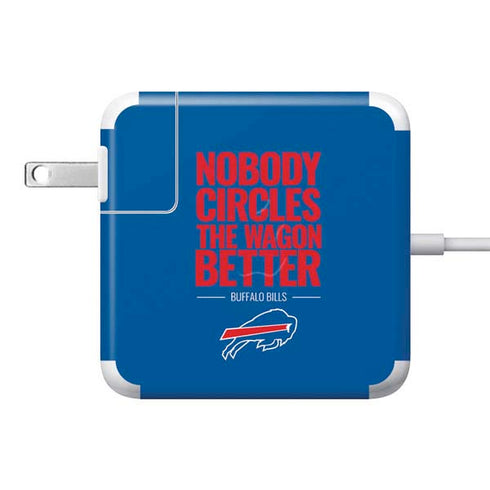 NFL Buffalo Bills Team Motto 85W Power Adapter (15 and 17 inch MacBook Pro Charger) Skin