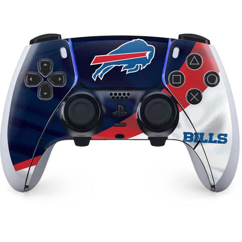 NFL Buffalo Bills PS5 DualSense Edge Pro Controller Skin