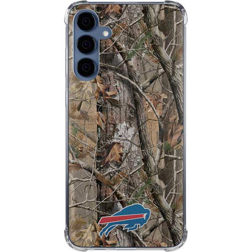 NFL Buffalo Bills Realtree AP Camo Galaxy A55 5G Clear Case