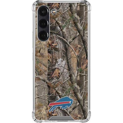 NFL Buffalo Bills Realtree AP Camo Galaxy S24 FE Clear Case