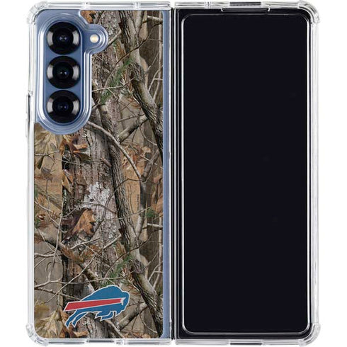 NFL Buffalo Bills Realtree AP Camo Galaxy Z Fold6 Clear Case