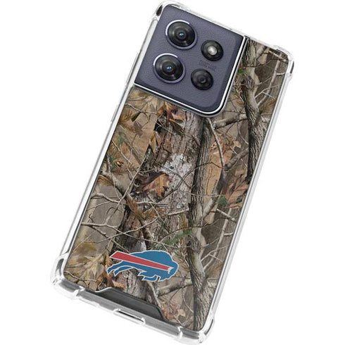 NFL Buffalo Bills Realtree AP Camo Moto G Play 5G (2025) Clear Case