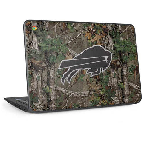 NFL Buffalo Bills Realtree Xtra Green Camo HP Chromebook Skin