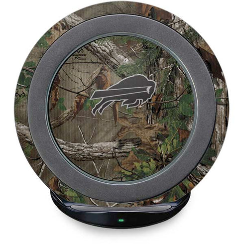 NFL Buffalo Bills Realtree Xtra Green Camo Fast Charge Wireless Charging Stand Skin