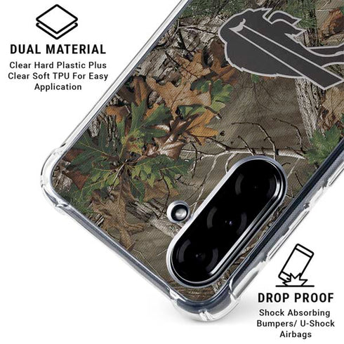 NFL Buffalo Bills Realtree Xtra Green Camo Galaxy A36 5G Clear Case