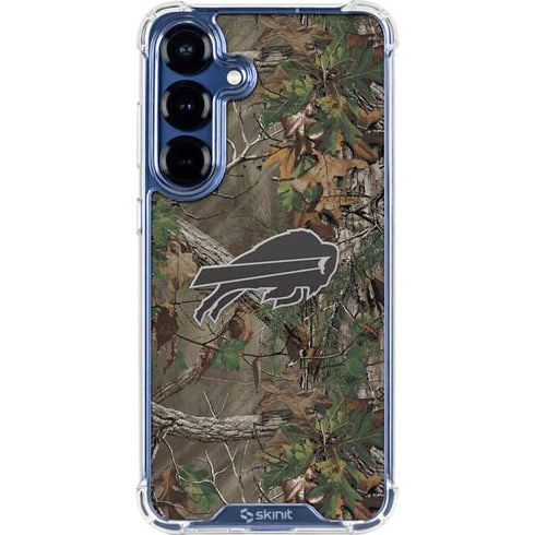 NFL Buffalo Bills Realtree Xtra Green Camo Galaxy S25 Clear Case