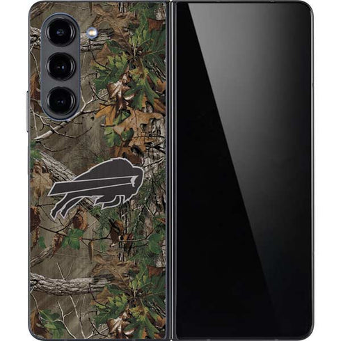 NFL Buffalo Bills Realtree Xtra Green Camo Galaxy Z Fold5 5G Skin