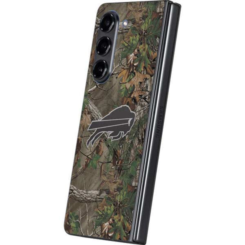 NFL Buffalo Bills Realtree Xtra Green Camo Galaxy Z Fold5 5G Skin