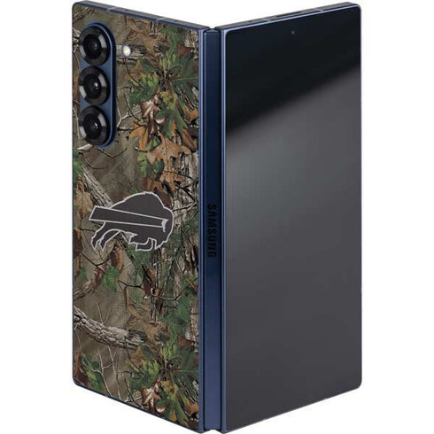 NFL Buffalo Bills Realtree Xtra Green Camo Galaxy Z Fold6 Skin