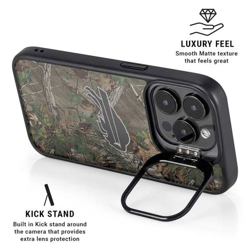 NFL Buffalo Bills Realtree Xtra Green Camo iPhone 15 Pro Max Kickstand Case