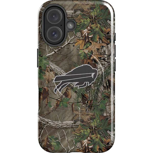 NFL Buffalo Bills Realtree Xtra Green Camo iPhone 16 Magsafe Impact Case