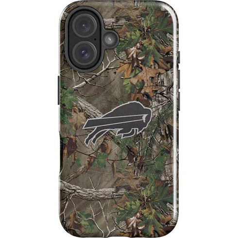 NFL Buffalo Bills Realtree Xtra Green Camo iPhone 16 Plus Impact Case