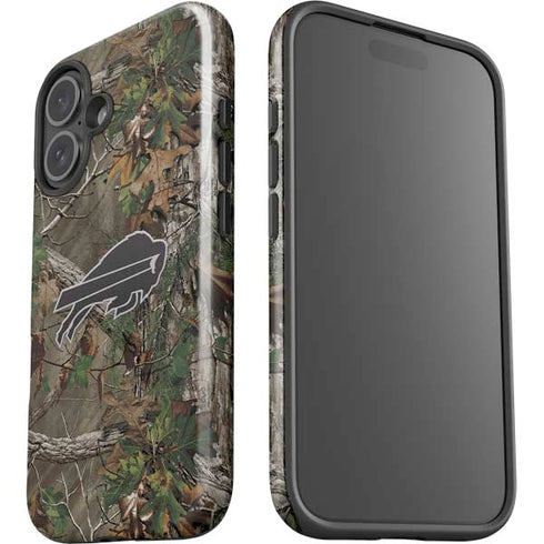 NFL Buffalo Bills Realtree Xtra Green Camo iPhone 16 Plus Impact Case