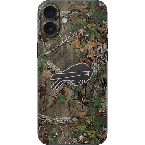 NFL Buffalo Bills Realtree Xtra Green Camo iPhone 16 Plus Skin
