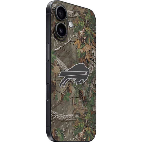 NFL Buffalo Bills Realtree Xtra Green Camo iPhone 16 Plus Skin