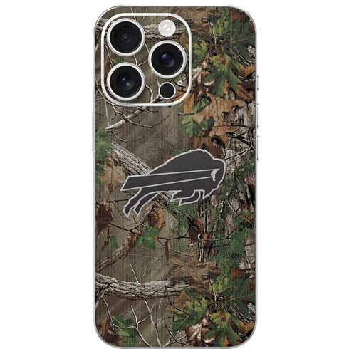 NFL Buffalo Bills Realtree Xtra Green Camo iPhone 16 Pro Skin