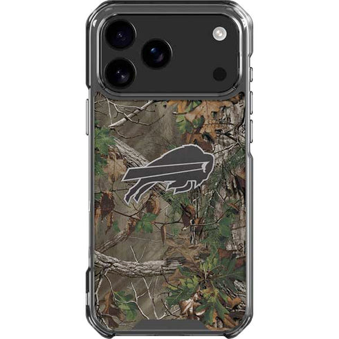 NFL Buffalo Bills Realtree Xtra Green Camo iPhone 18 Pro Max Clear Case
