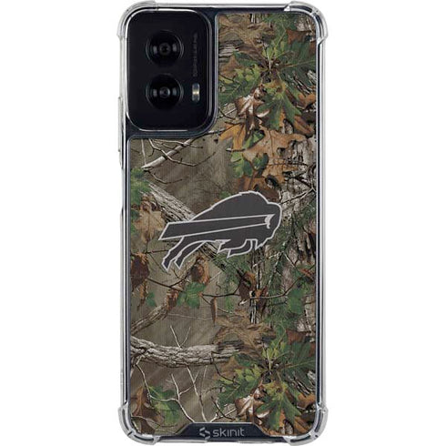 NFL Buffalo Bills Realtree Xtra Green Camo Moto G Power 5G (2024) Clear Case