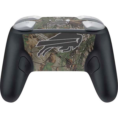 NFL Buffalo Bills Realtree Xtra Green Camo Nintendo Switch 2 (2025) Pro Controller Skin