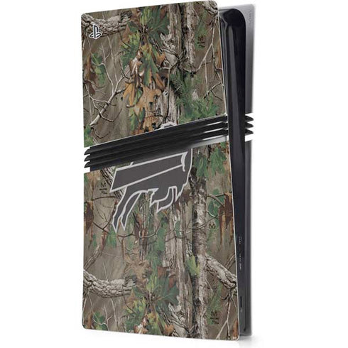 NFL Buffalo Bills Realtree Xtra Green Camo PS5 Pro Console Skin
