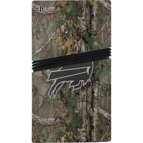 NFL Buffalo Bills Realtree Xtra Green Camo PS5 Pro Console Skin